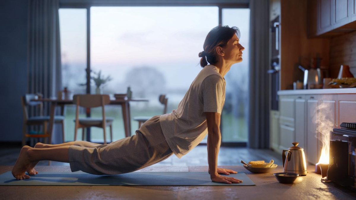 This simple yoga routine done before breakfast is quietly transforming posture and energy levels, according to instructors